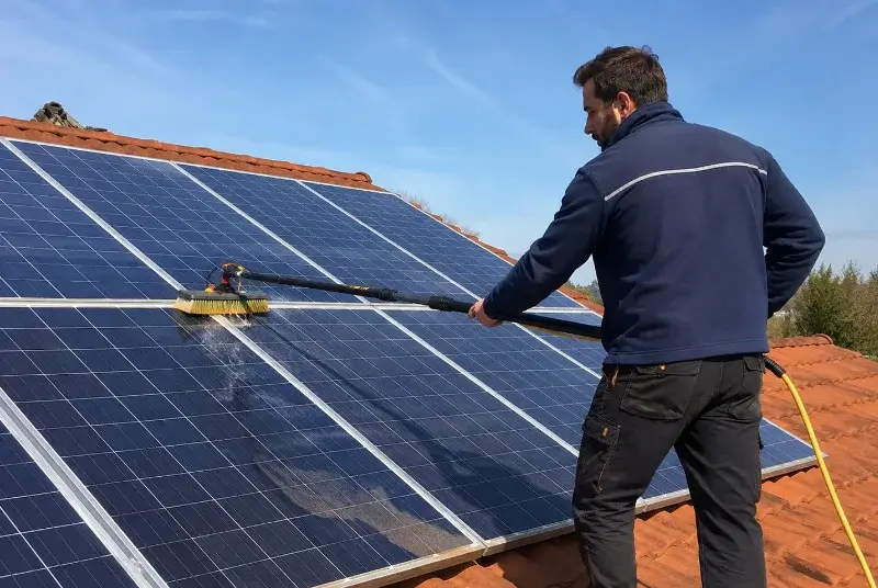 Nettoyage et entretien de panneaux solaires à Coulonges-sur-l'Autize
